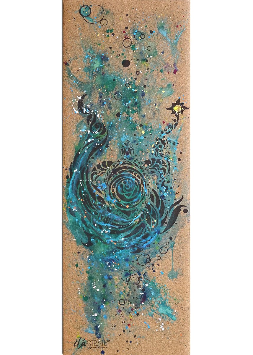 Tribute to Keya (Turtle) Cork Yoga Mat