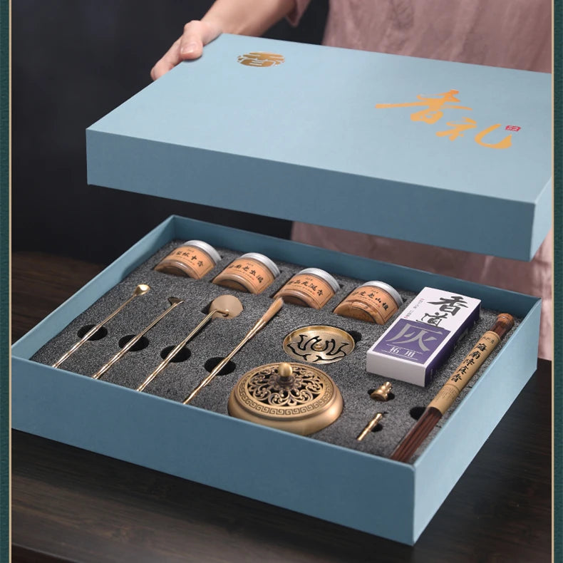 Incense Making Kit Incense Burner Incense Tools Set Handle Incense Mould for Yoga Meditation Home Fragrance Relaxation