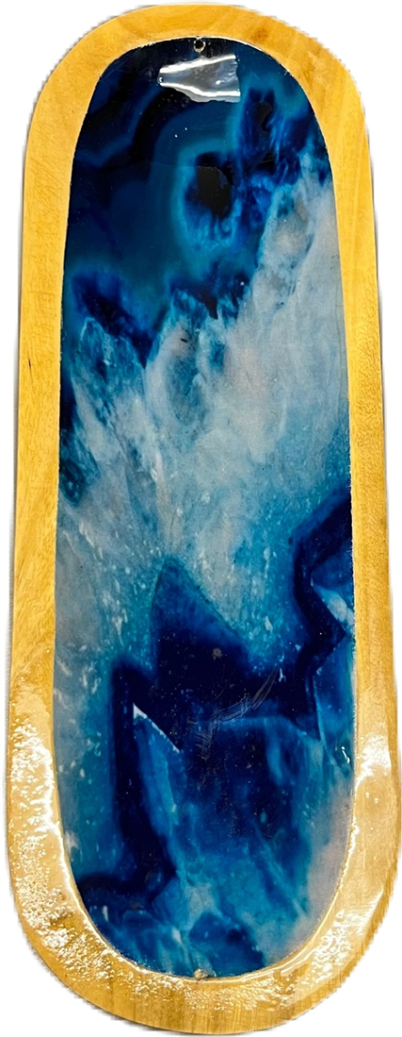 Handmade Wood Incense Burner Boat