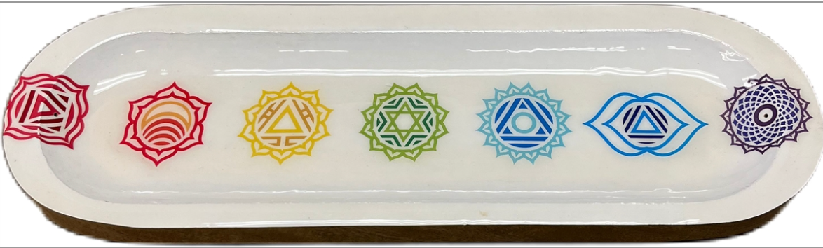 Handmade Wood Incense Burner Boat