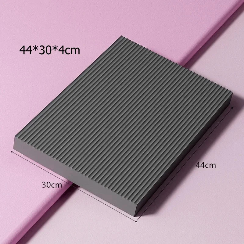 Yoga Mats Thick Anti-slip Gym Gymnastics Mat Home Anti-slip Workout Mat Ab Wheel Training Elbow Pads Core Strength Training