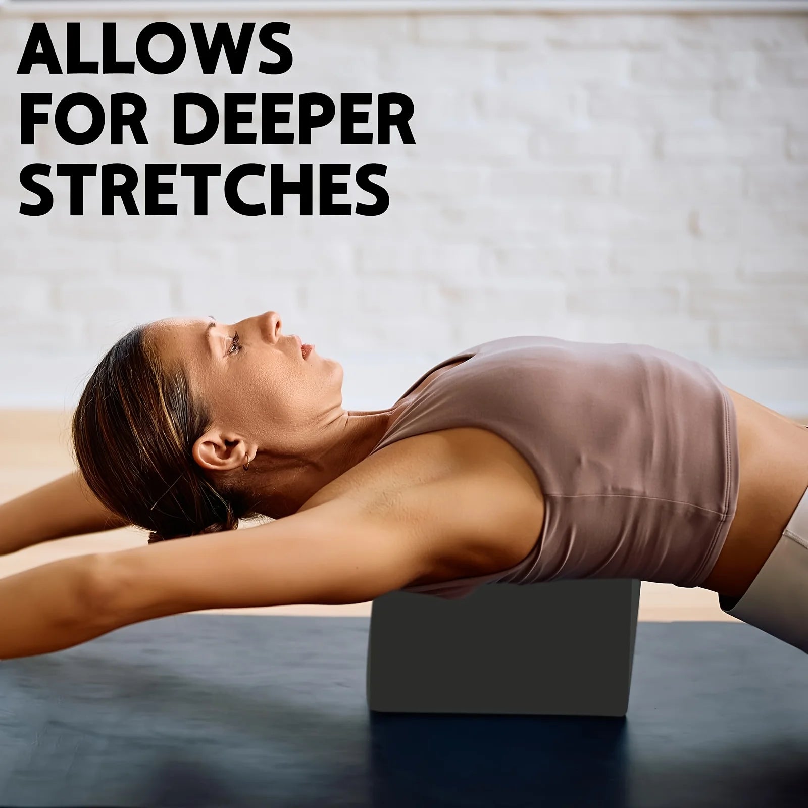 Set of 2 Yoga Blocks - Made from High-Density Foam, Lightweight, Supportive, And Odor-Free - Essential Yoga Gear for Women, Gym