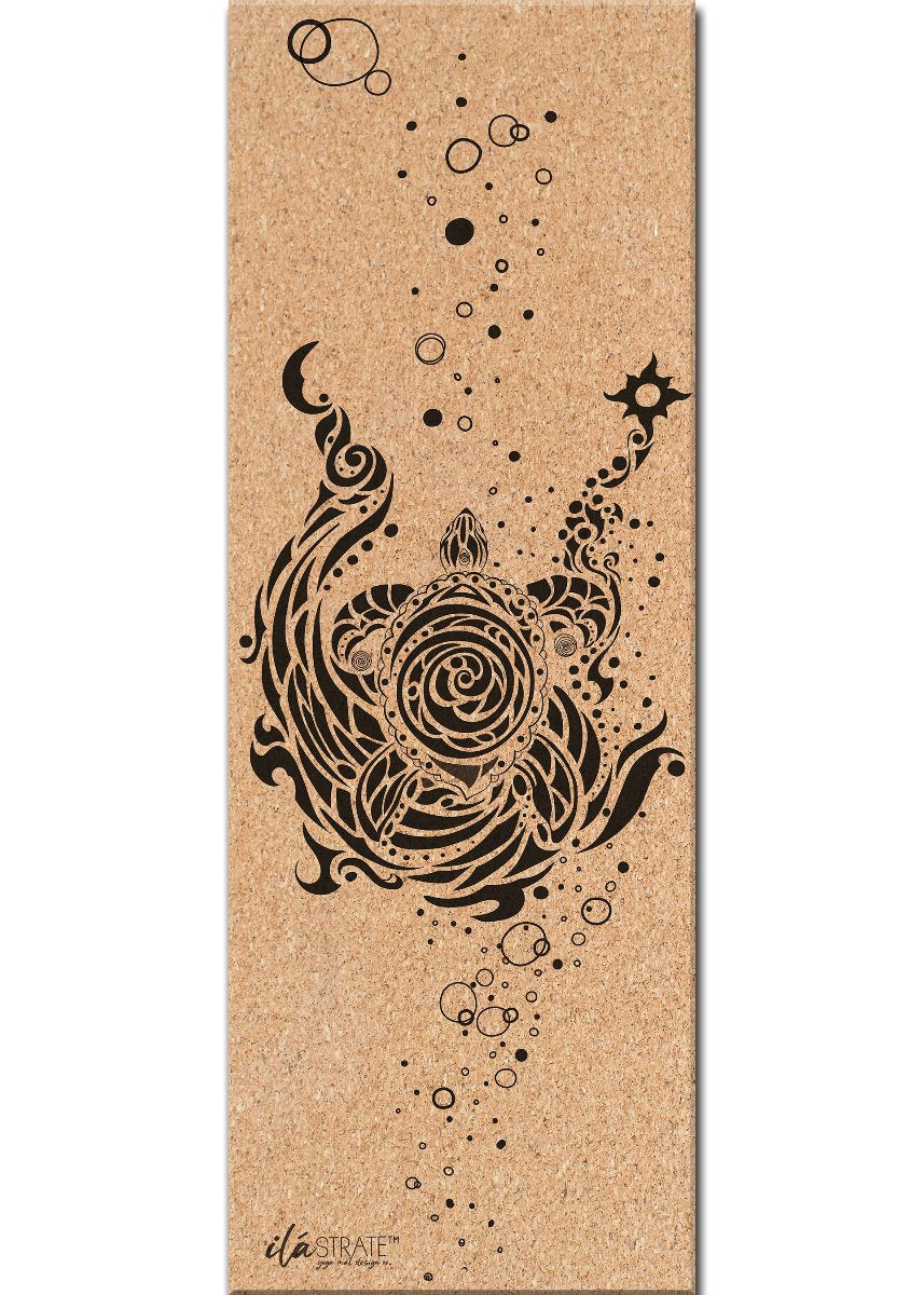Tribute to Keya (Turtle) Cork Yoga Mat