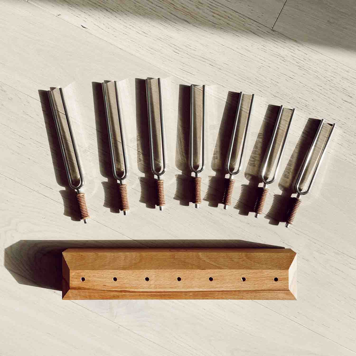 7 Chakra Healing Tuning Fork Set